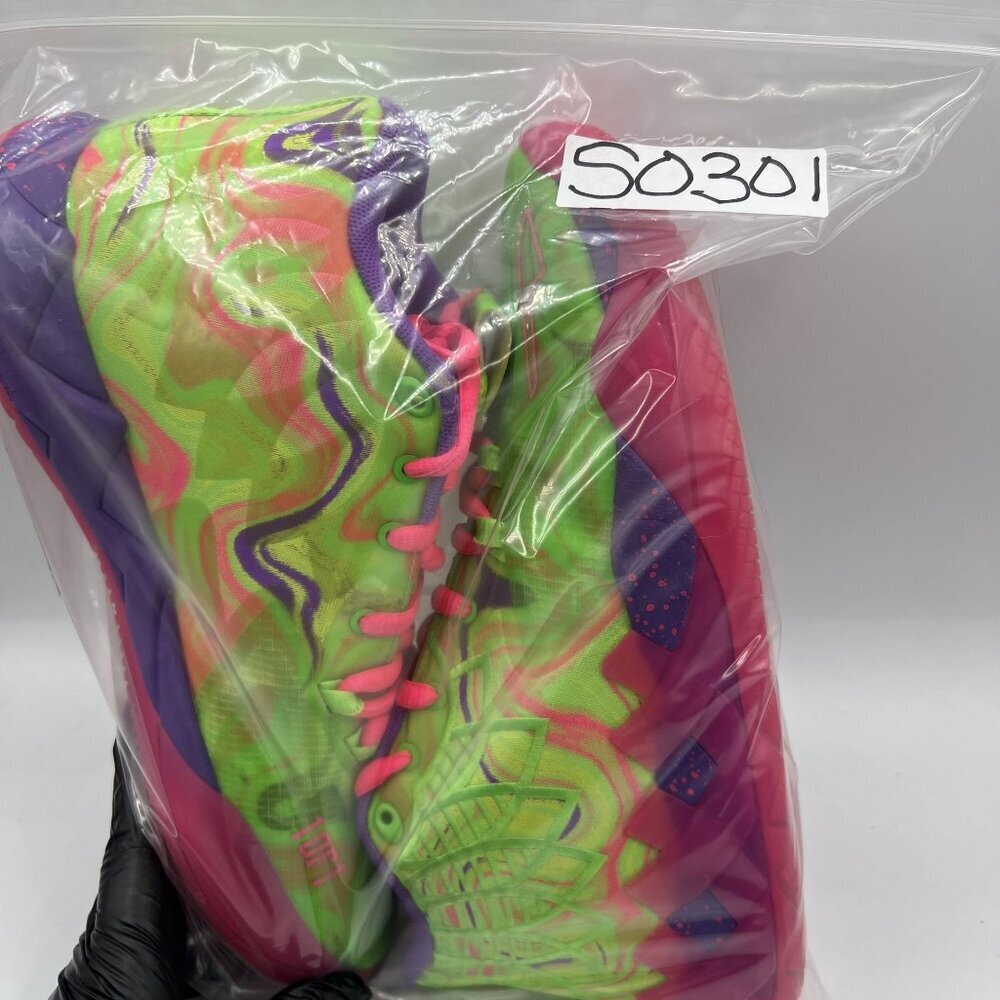 Puma MB.01 LaMelo Inverse Toxic Mens 8.5 Ball Shoes Neon Athletic Inverse Toxic - Picture 16 of 16
